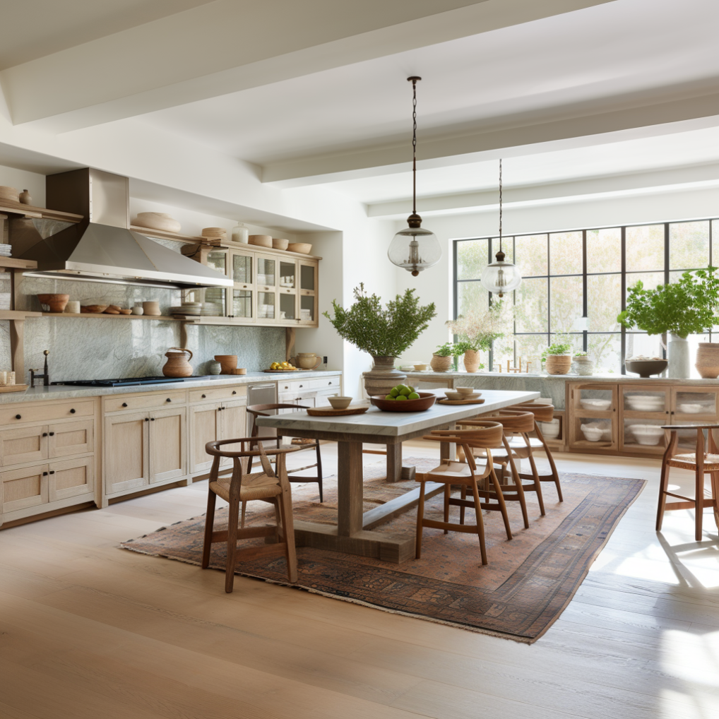 Cozy Seating Areas in Kitchen